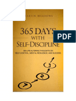 365 Days With Self-Discipline (Martin Meadows) Es