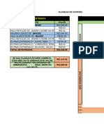 Planilha de Constrole