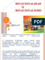 Plurinacionalidad Territorio Multiescalaridad