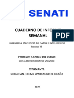 Cuaderno de Informe Semanal