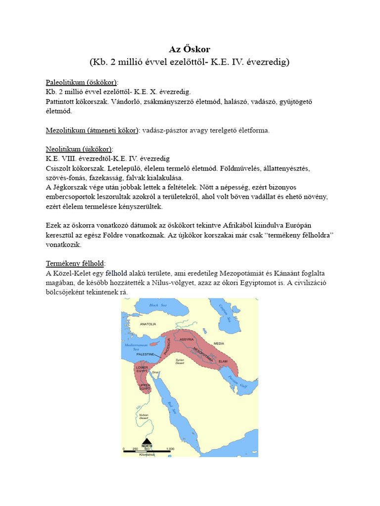 Az Őskor | PDF