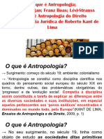 Antropologia e Antropologia Do Direito