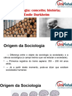 o Que É Sociologia - Emile Durkheim