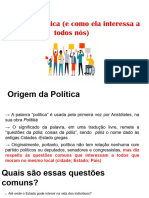 o Que É Politica