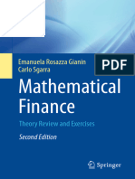 Mathematical Finance: Emanuela Rosazza Gianin Carlo Sgarra