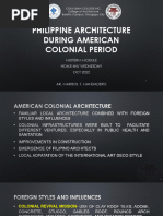 Philippine Architecture During American Colonial Period