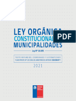 Loc - Completa - v3 - Sept - 2021rn (5) Ley 18695 Ley Organica Constitucional de Municipalidades