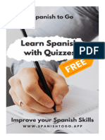 Learn Spanish With Quizzes