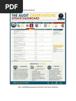 The Audit Observations Update Dashboard