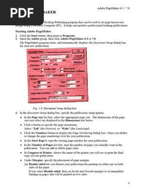 UCI203 Introduction to DTP PAGE MAKER