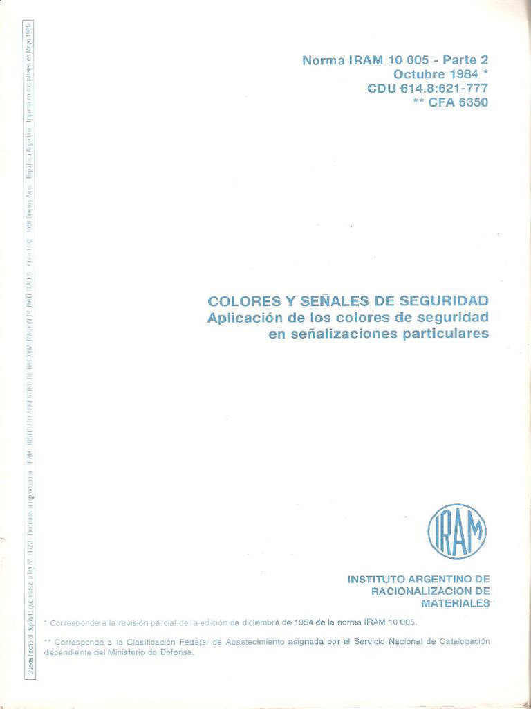 Iram 10005 - Ii | PDF