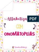 ALFABETO Ilustrado ONOMATOPEIAS