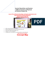 Lesson Plan of Physical Quantities and System International Units