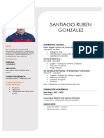 Santiago Gonzalez CV