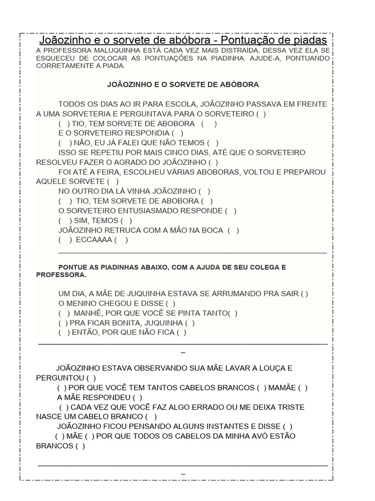 Joãozinho e o Sorvete de Abóbora PDF