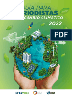 Guia para Periodistas Sobre Cambio Climatico 2022