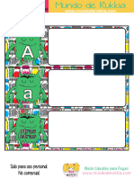 Monstruo de Colores JUEGO de VOCALES by Mundo de Rukkia (A4)