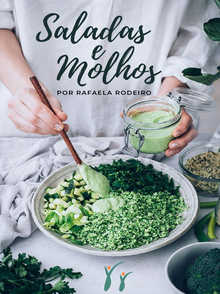 Ebook Saladas e Molhos | PDF | Mostarda (condimento) | Salada, image size:768x1024
