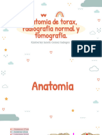 2 Anatomia de Torax, Radiografia Normal y Tomografia.