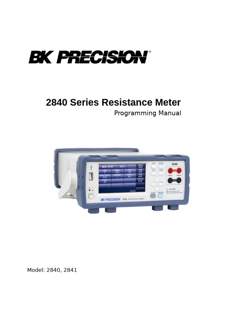 2840 Series Programming Manual | PDF | Computer Engineering | Computing