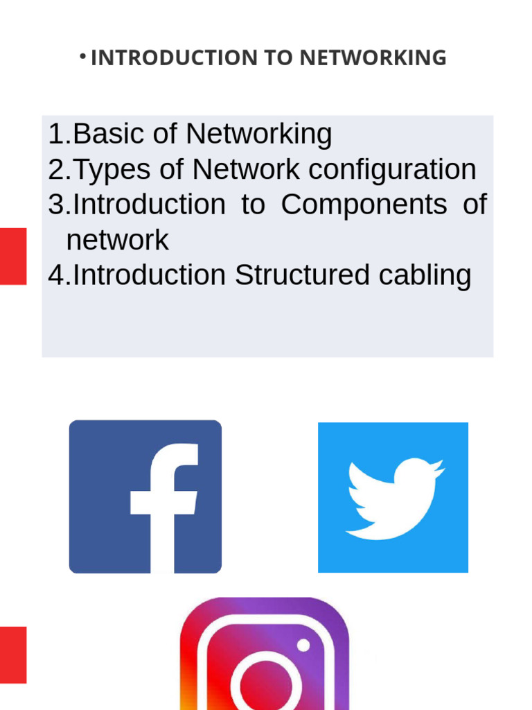 Introduction to networking pdf