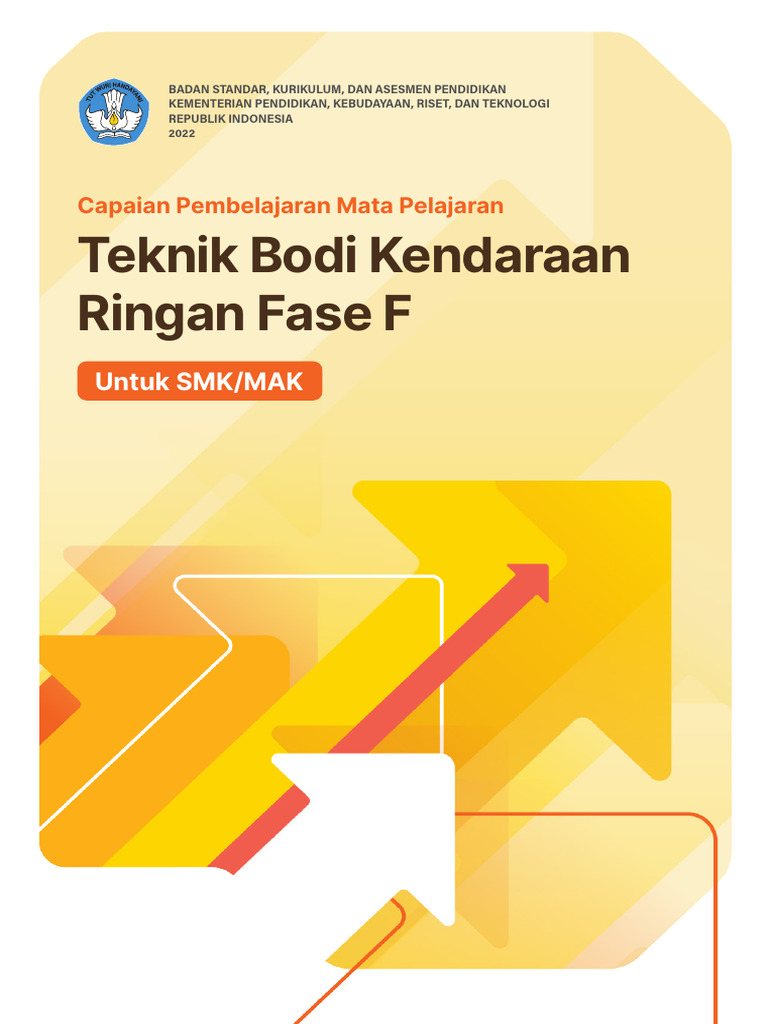 CP Mata Pelajaran Teknik Bodi Kendaraan Ringan | PDF