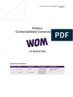 Politica Contactabilidad - WOM