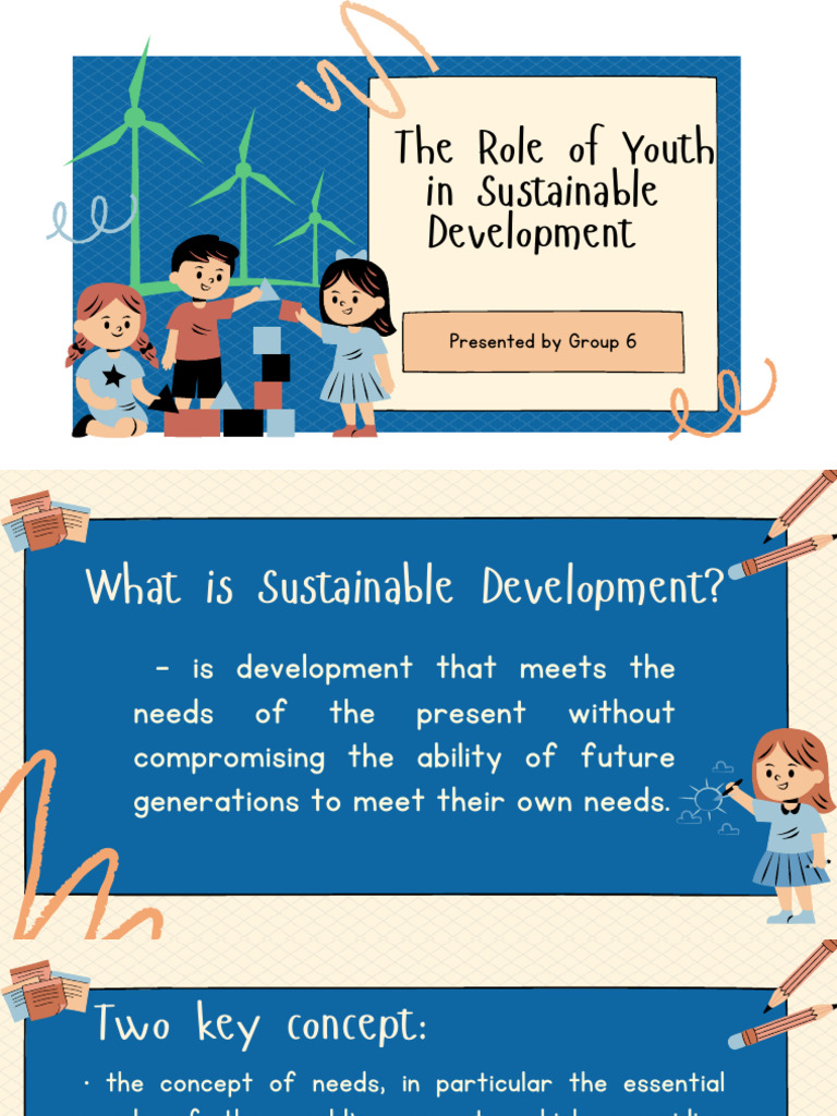 The Role Of Youth In Sustainable Development Pdf Sustainability
