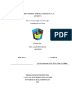 Analisa Sintesa Tindakan Keperawatan Aff Infus