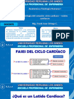 Fisiologia Del Ciclo Cardiaco - Ruidos Cardiacos X