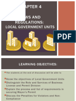 Chapter 4 Laws and Regulations LGU