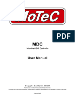 MDC User Manual
