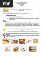 HM Bread and Pastry Module 1