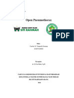 open pneumothorax