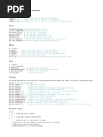 1012 Quick Reference