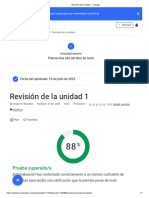 Revisión de La Unidad 1 - Google