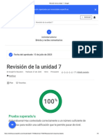 Revisión de La Unidad 7 - Google