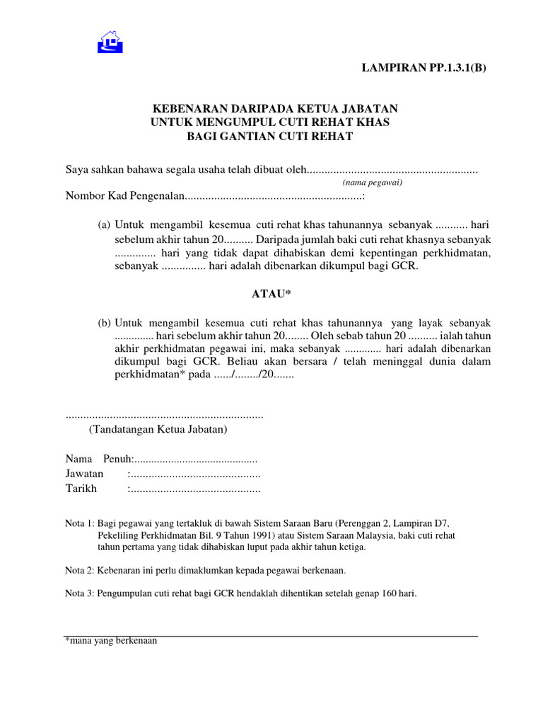 Borang gcr pp 1 3 1 b guru pdf