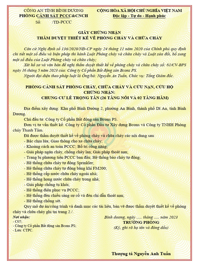 6. Mặt Trước, Mặt Sau Giấy Thẩm Duyệt in TRUC TUYEN | PDF