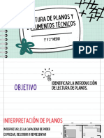 Lectura de Planos y Documentos Técnicos 1° y 2° Medio