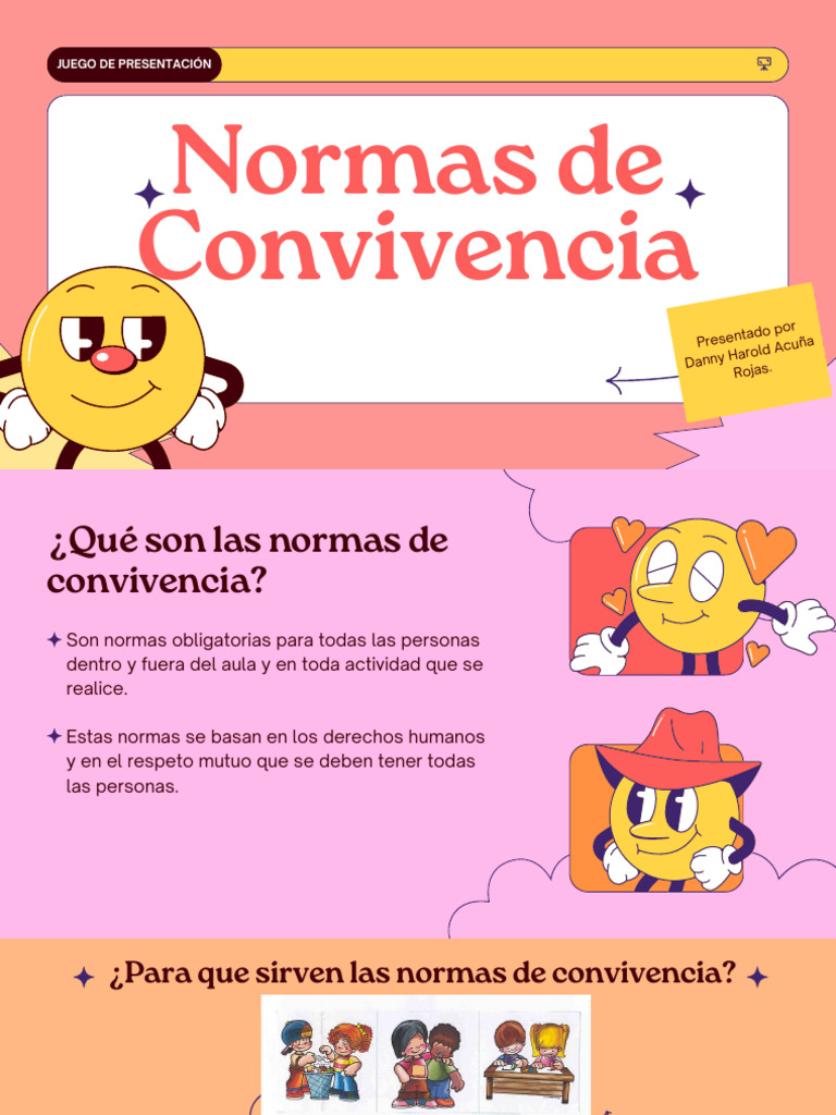 Ppts Normas de Convivencia Danny | PDF | Crecimiento personal y profesional