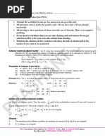 Worksheet 3