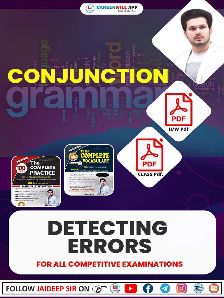 Conjunction Detecting Errors PDF