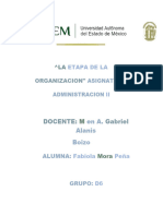 "La Etapa de Organización2.0