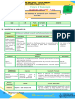 1° SESIÓN DE APRENDIZAJE SESIÓN 3-SEM.2-EXP.3-CyT