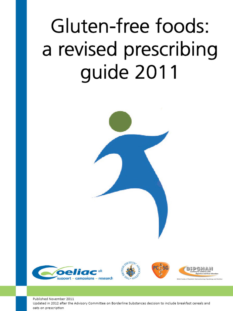 Gluten-Free Prescribing Guidelines | PDF | Gluten Free Diet | Coeliac ...