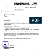 Permohonan PEMINJAMAN Tenda Pleton