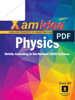 Xam Idea Physics Book Class 12 - CBSE Board - Chapterwise Question Bank - 2022-23 Exam