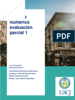 Evaluacion Parcial 1 Analisis Numerico Esdras Eli Ramirez Chavez 225348