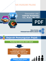 Pajak Dan Hukum Pajak: Disampaikan Oleh